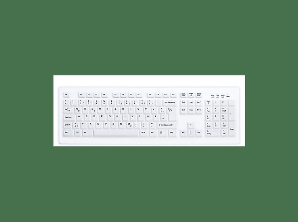Klawiatura Contour Design Active Key AK-C8100 RF Wireless Niemiecka Biała