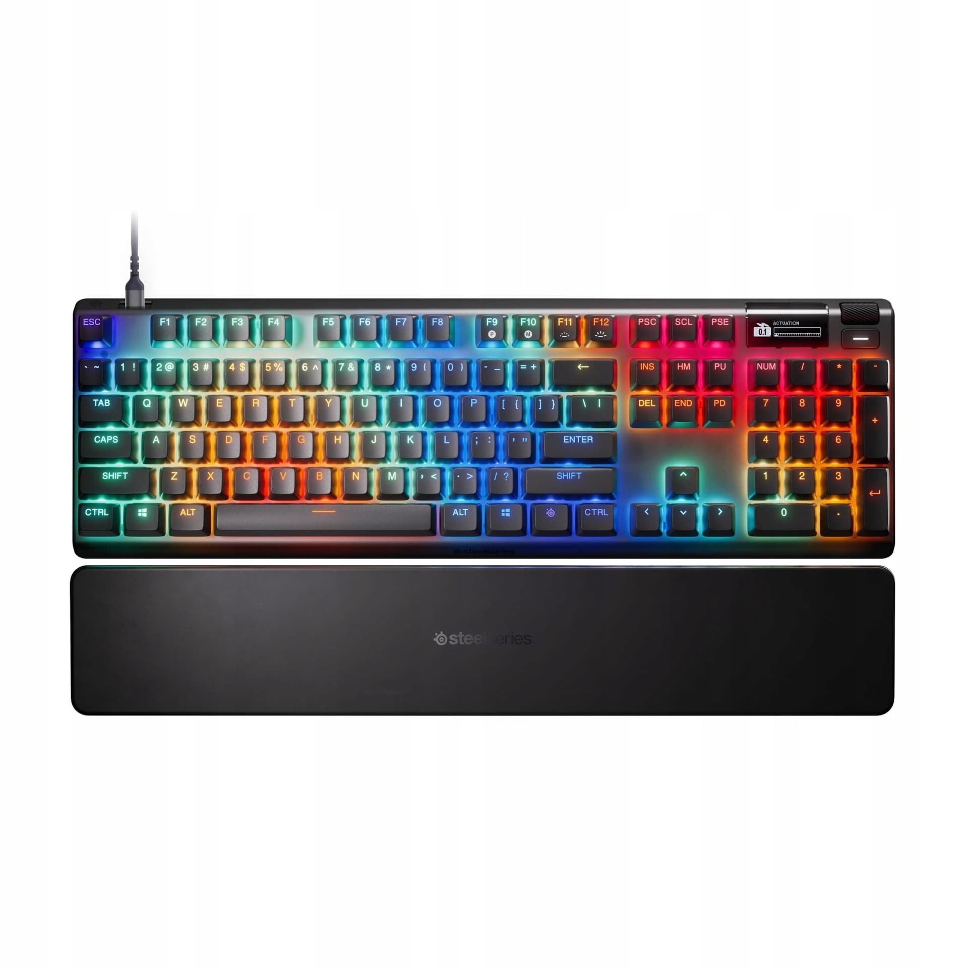 Klawiatura gamingowa USB-C SteelSeries Apex Pro Gen 3 z układem US