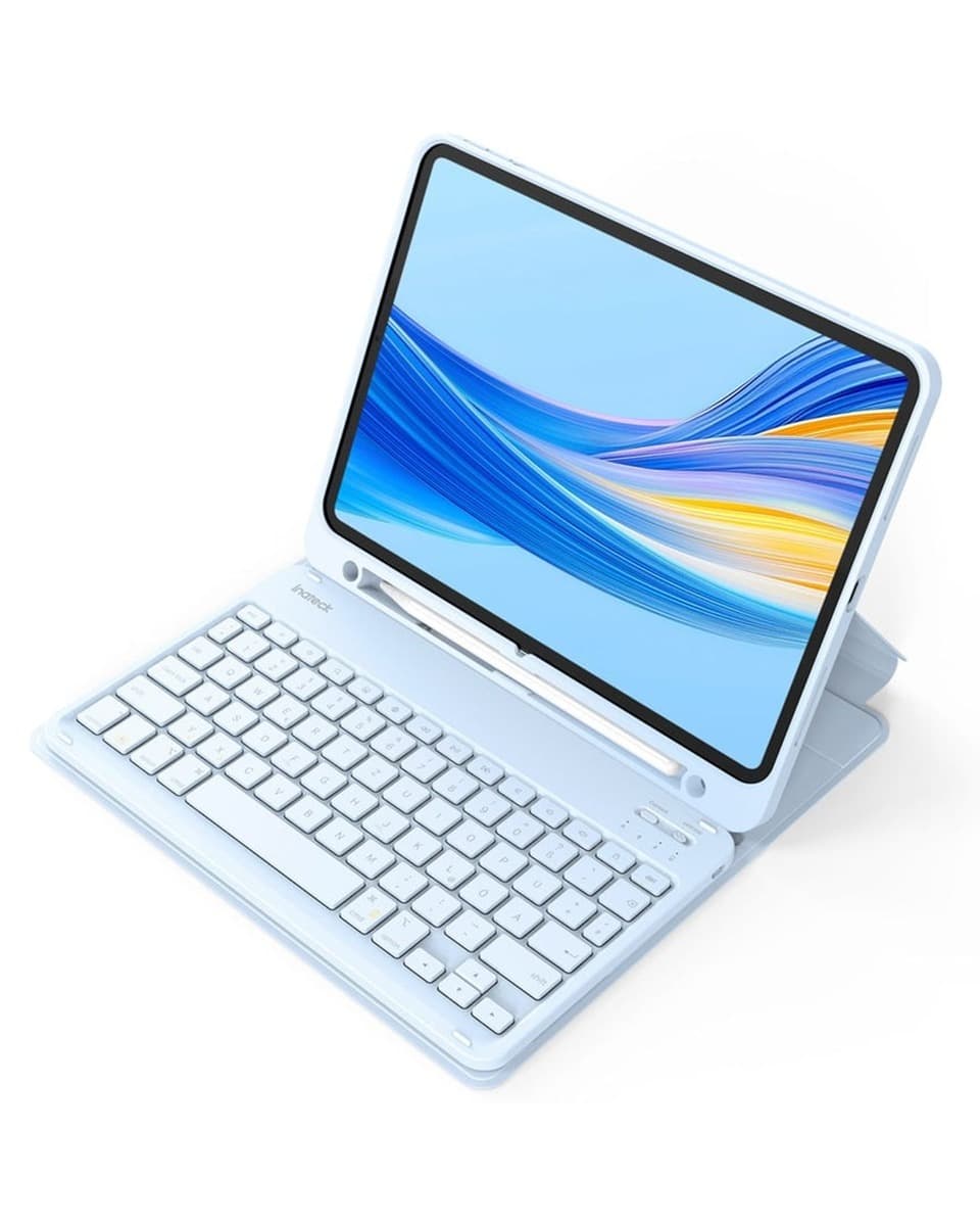 Klawiatura Inateck do iPad 11" iPad Air 4/5 Gen, QWERTZ, Niebieska
