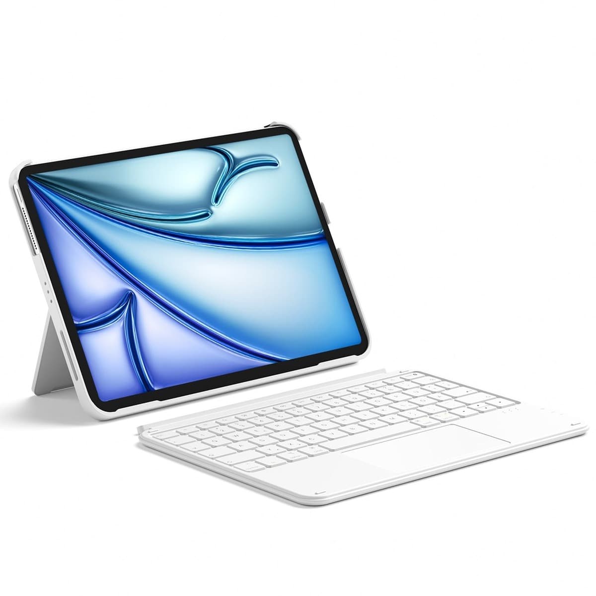 Klawiatura iPad 11" iPad Air 4-6 QWERTZ biała Inateck