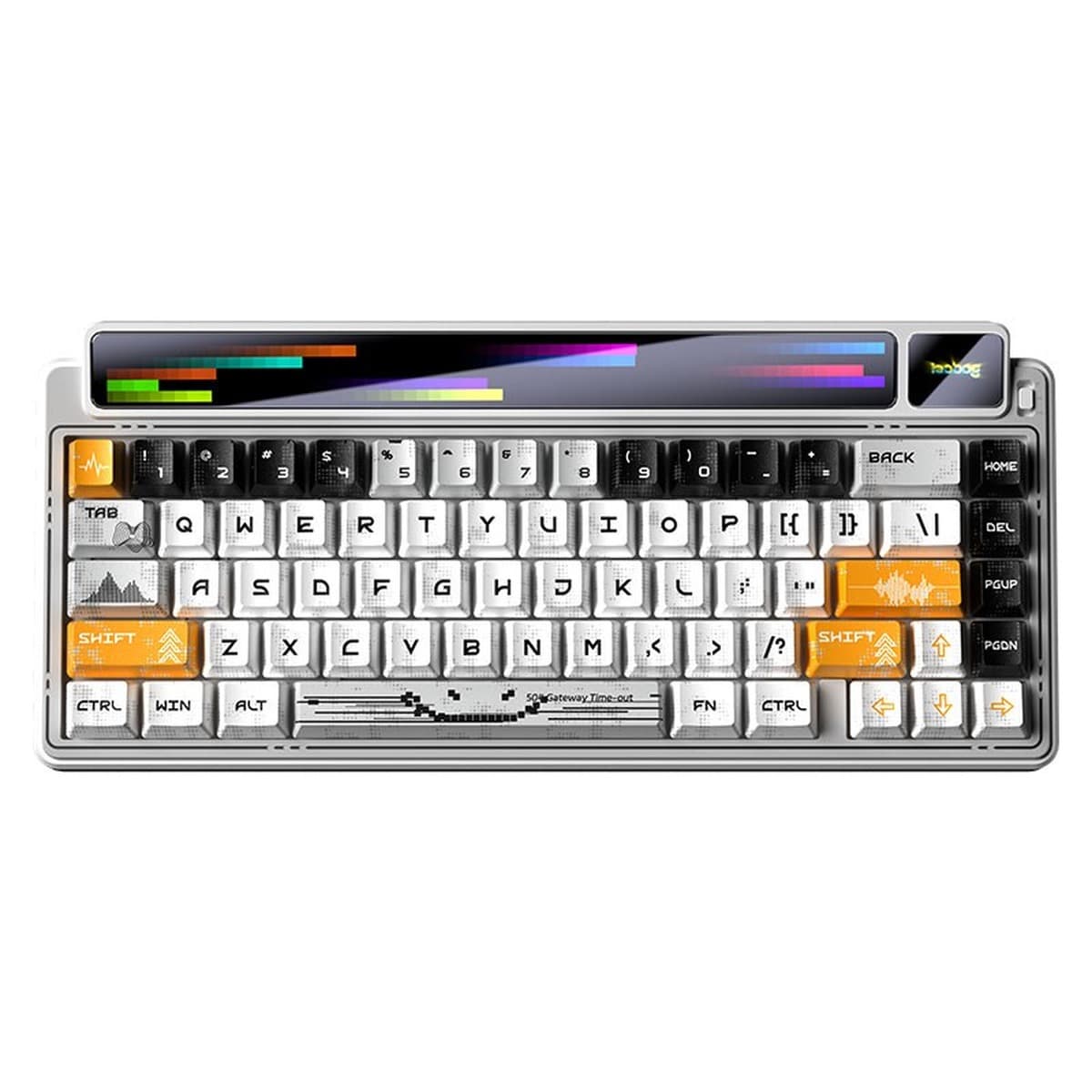 Klawiatura mechaniczna AMG65 White Jasper RGB LEOBOG
