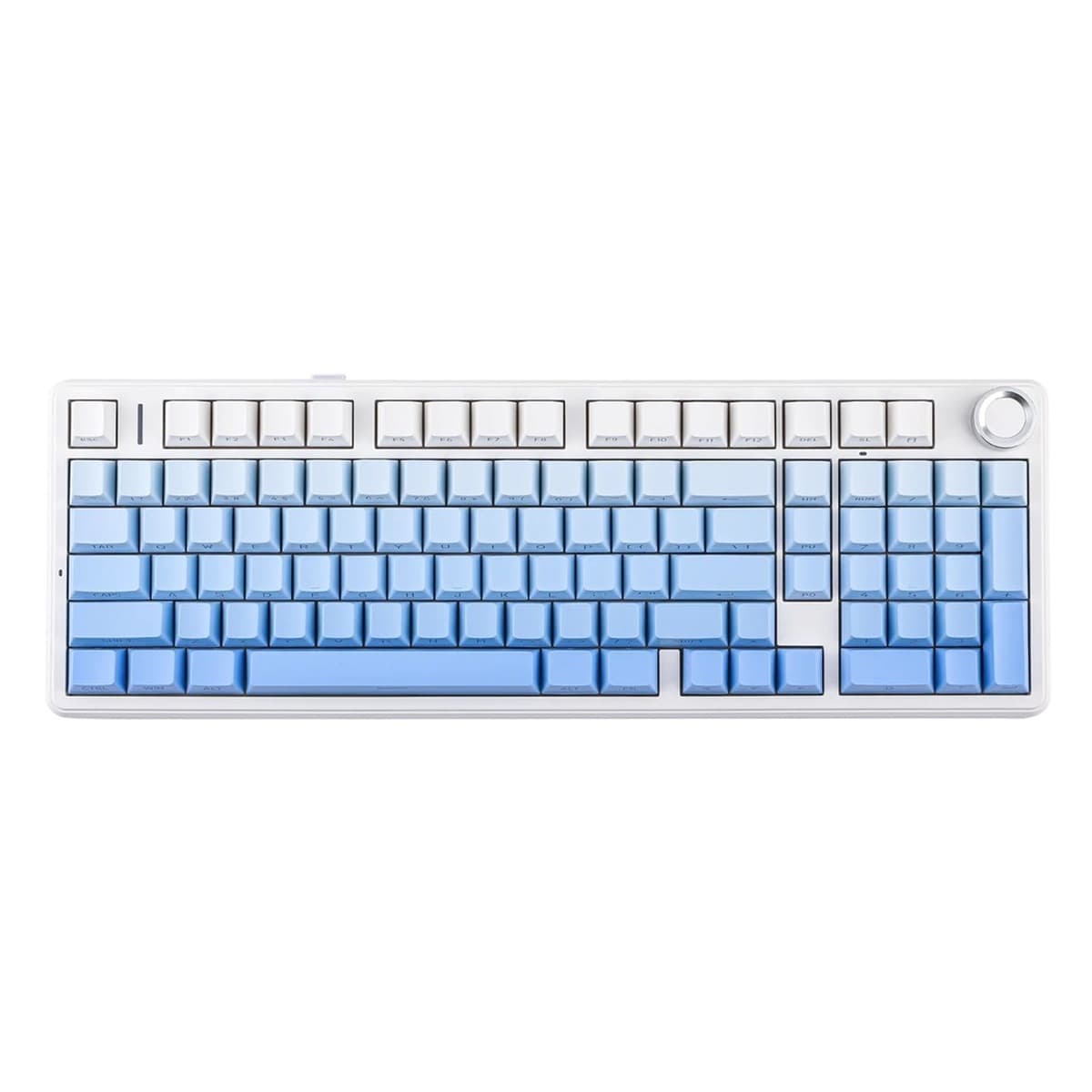 Klawiatura mechaniczna F99 Pro Gradient Blue, przełączniki NimbusV3, RGB, AULA
