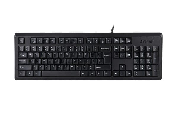 Klawiatura A4Tech KR-92 USB 2.0 US Czarna