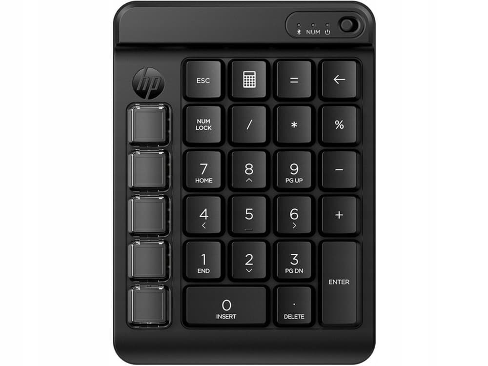 Klawiatura numeryczna HP 430 Bluetooth Programowalna Bezprzewodowa Mechaniczna Czarna