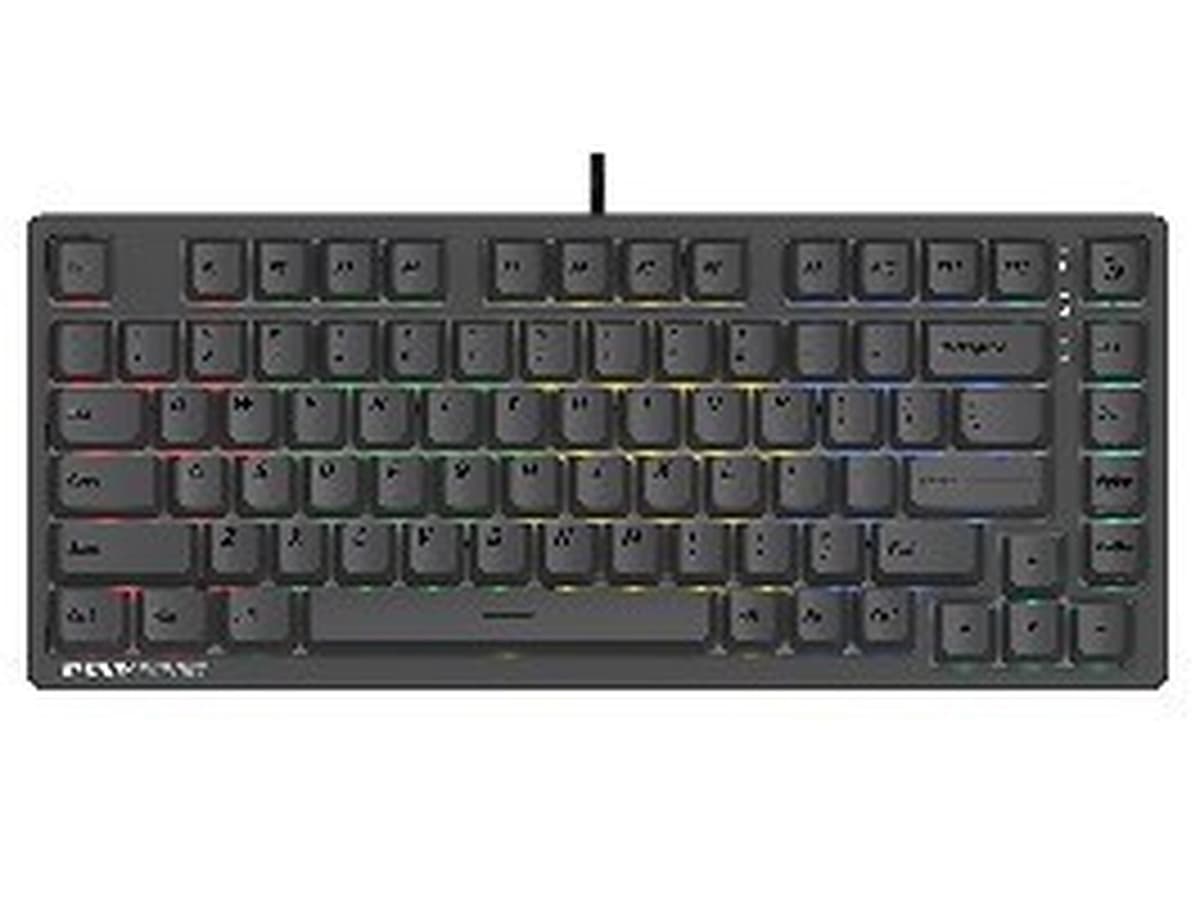 Klawiatura przewodowa A4Tech Bloody MS76 USB Magnetic Iron Grey
