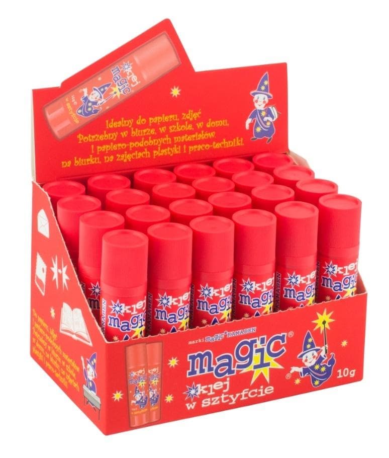 Klej Magic w sztyfcie 10 g 24 sztuki