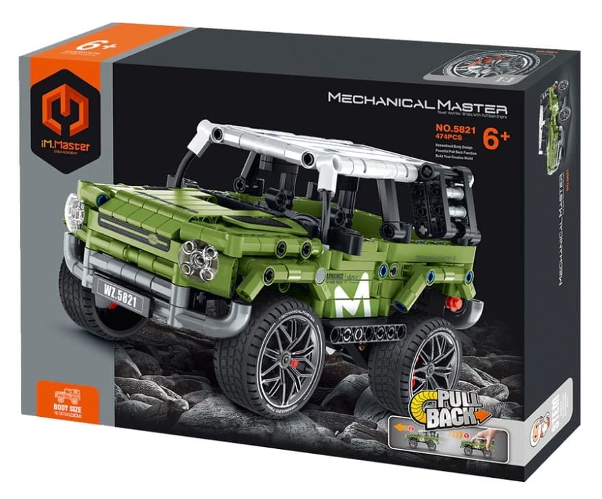 Klocki iM.Master Jeep Zielony 474 elementy