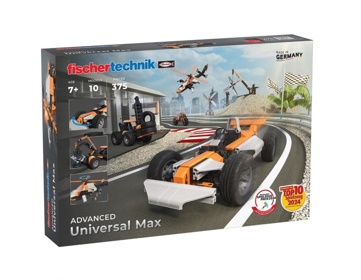 Zestaw Klocków Konstrukcyjnych Fischertechnik Universal Max 10 modeli