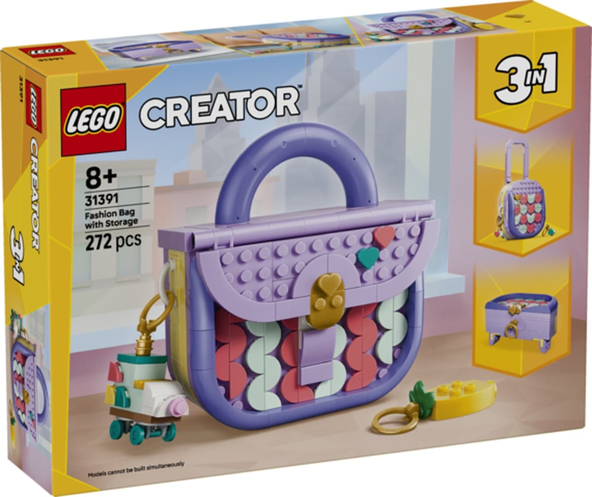Klocki LEGO Creator 3 w 1 Torba Artystyczna z Przechowywaniem 31391