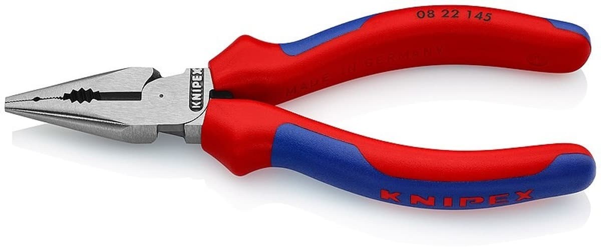 Knipex 0822145 Szczypce półokrągłe 145 mm (Spitzrundzange)