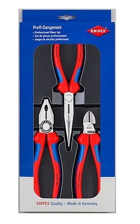 KNIPEX zestaw szczypiec do prac warsztatowych i serwisowych 3 sztuki