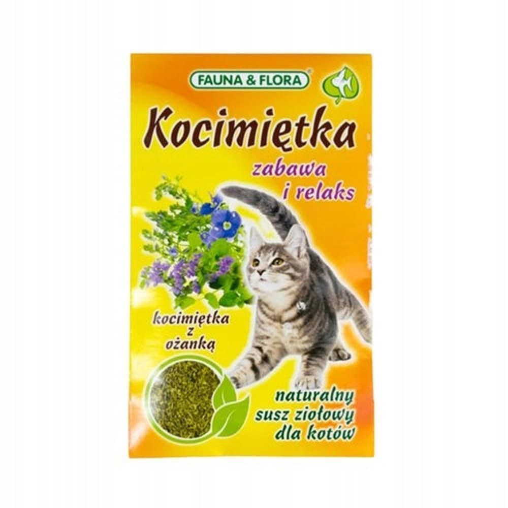Kocimiętka z ożanką dla kota, Fauna i Flora