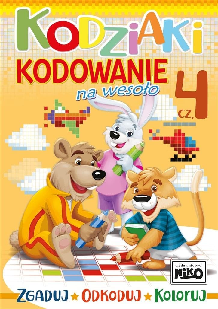 Kodziaki Kodowanie na wesoło Część 4 - Ćwiczenia dla dzieci NIKO