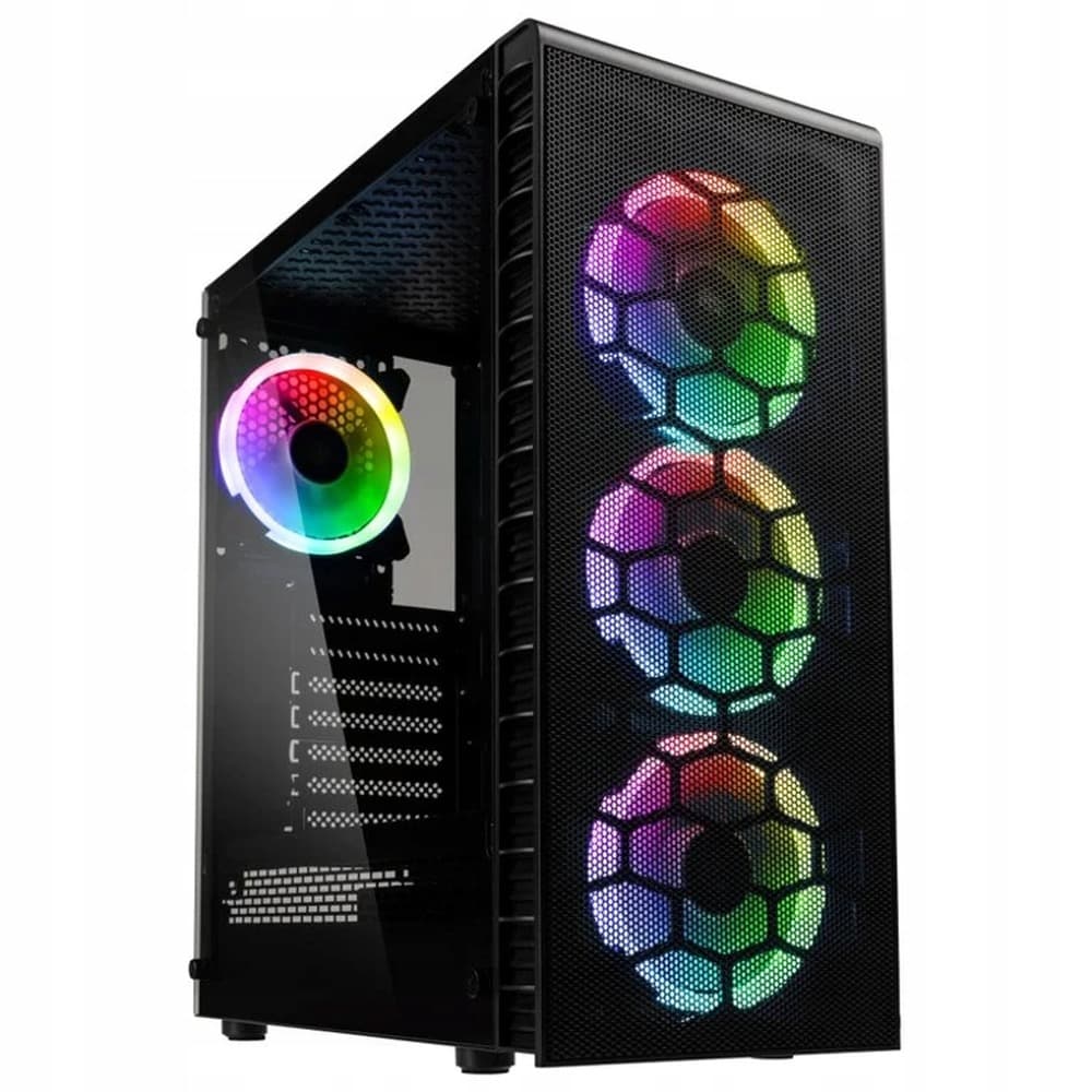 Obudowa Midi-Tower Kolink Observatory Lite Mesh RGB czarna