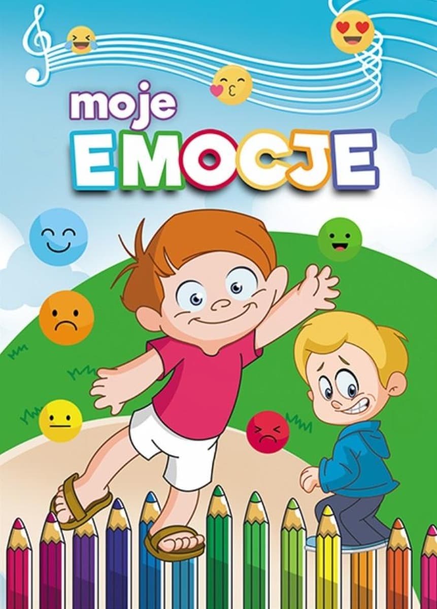 Kolorowanka edukacyjna dla dzieci: Moje Emocje