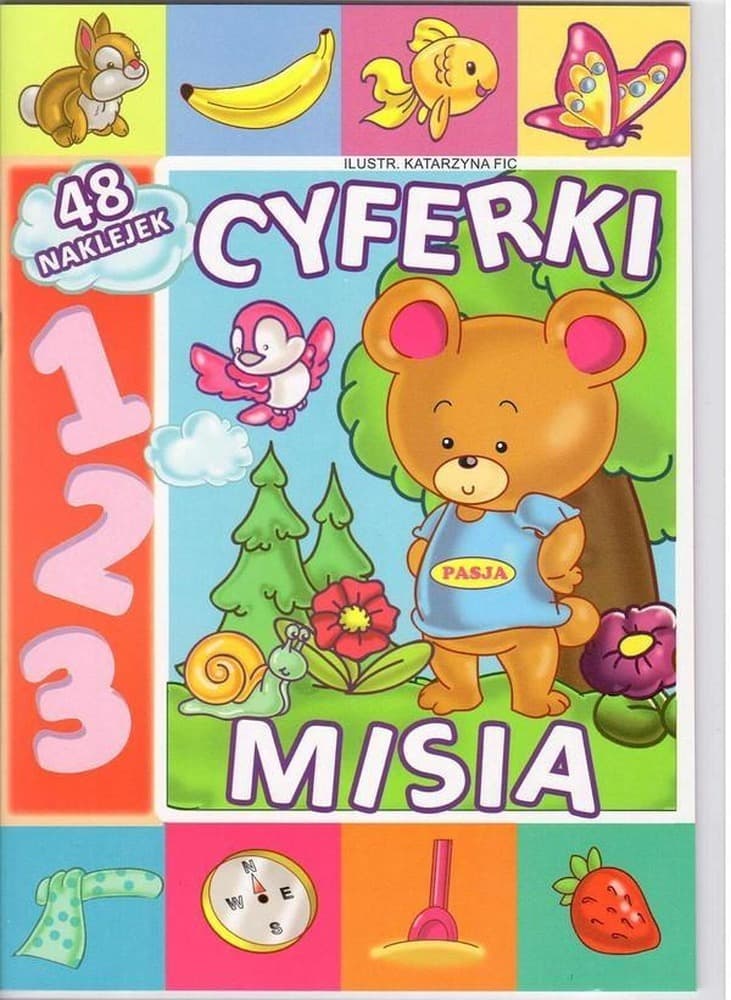 Kolorowanka edukacyjna z naklejkami 24 strony