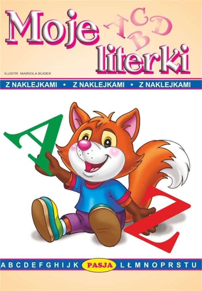 Kolorowanka Mariola Budek dla dzieci z naklejkami