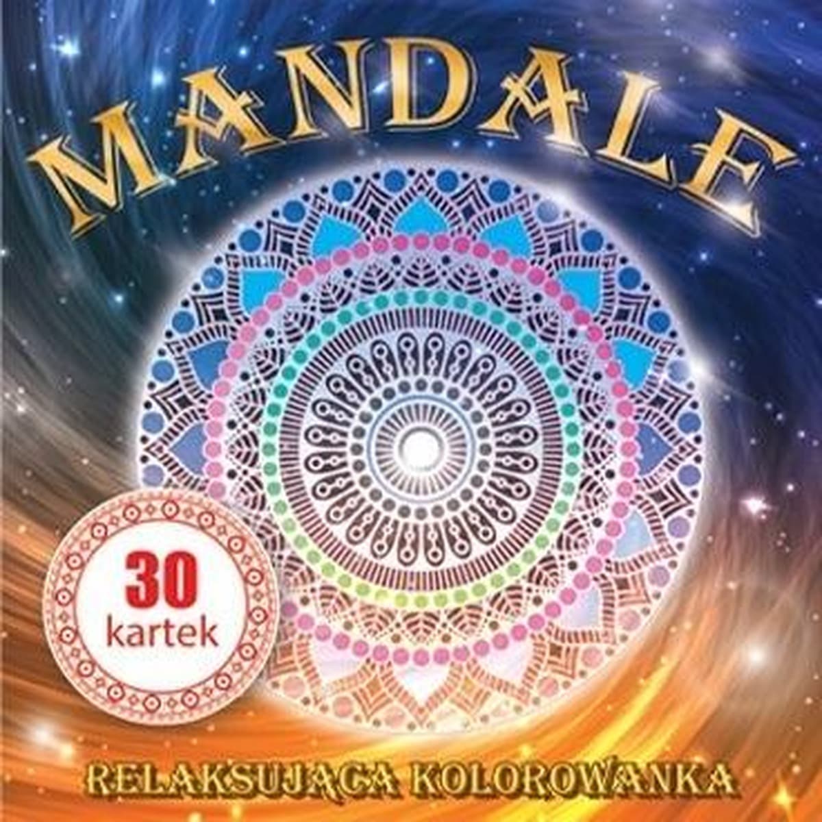 Kolorowanki notesowe Mandale praca zbiorowa