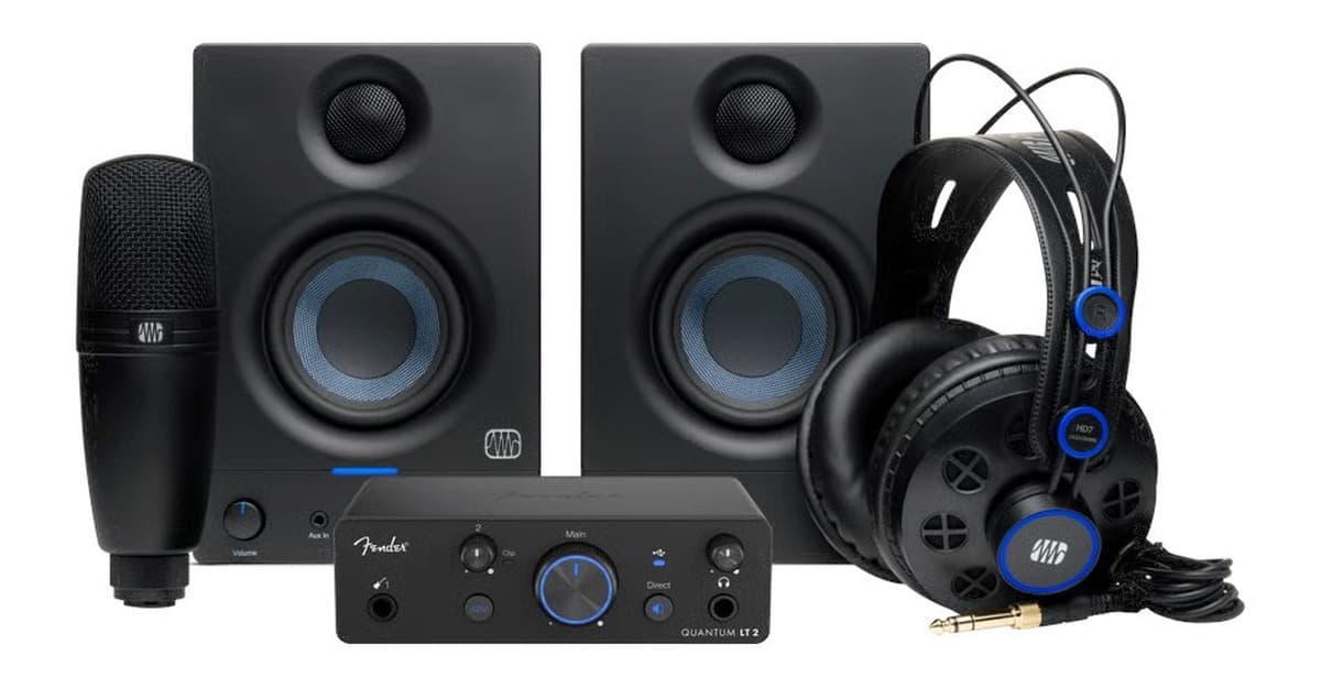 Kompletny zestaw do produkcji audio Fender Quantum