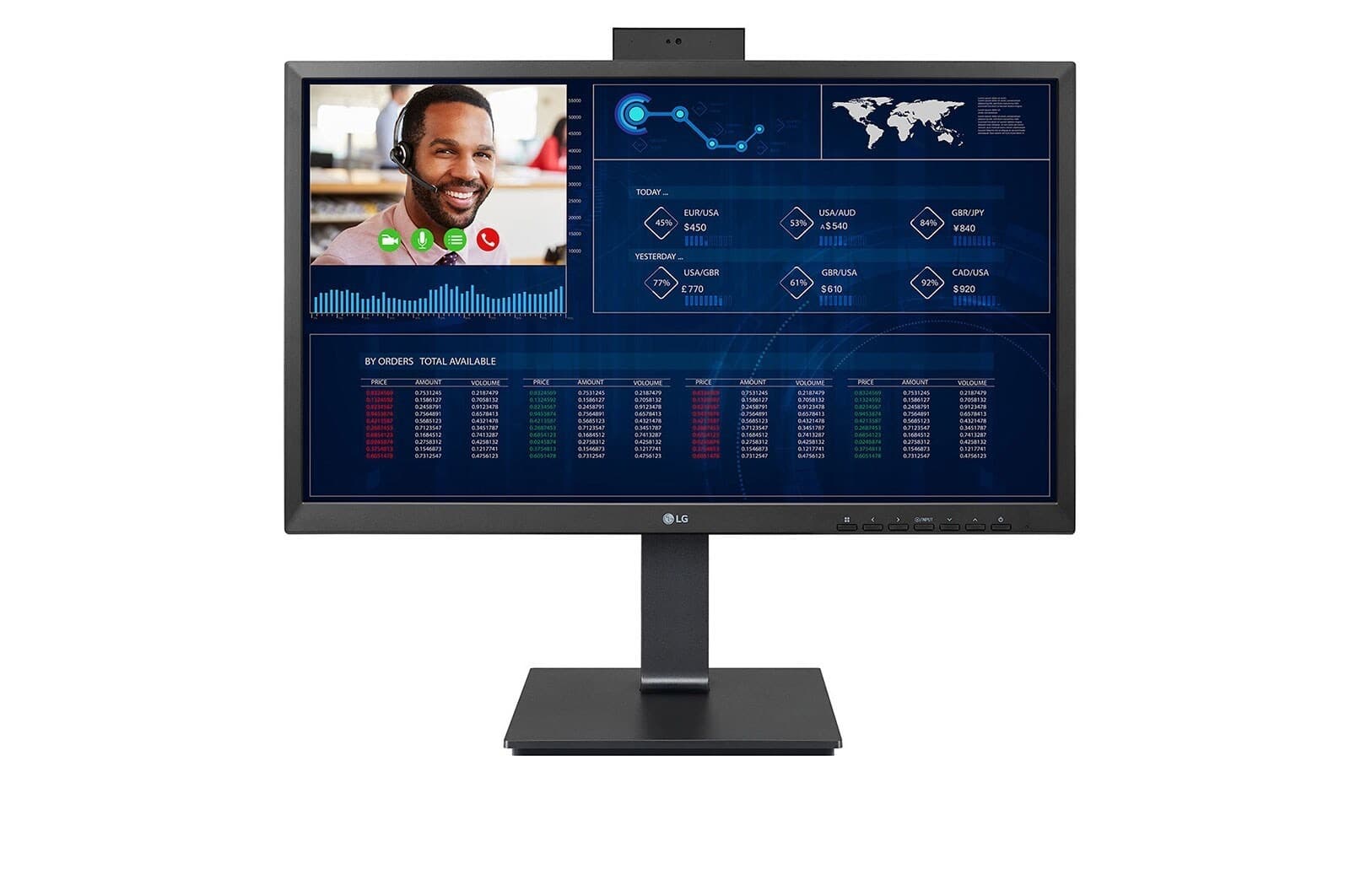 Komputer All-in-One 24CQ651W-BP 23,8" Intel Pentium N6005 8 GB RAM 256 GB SSD Windows 10 IoT Enterprise Czarny