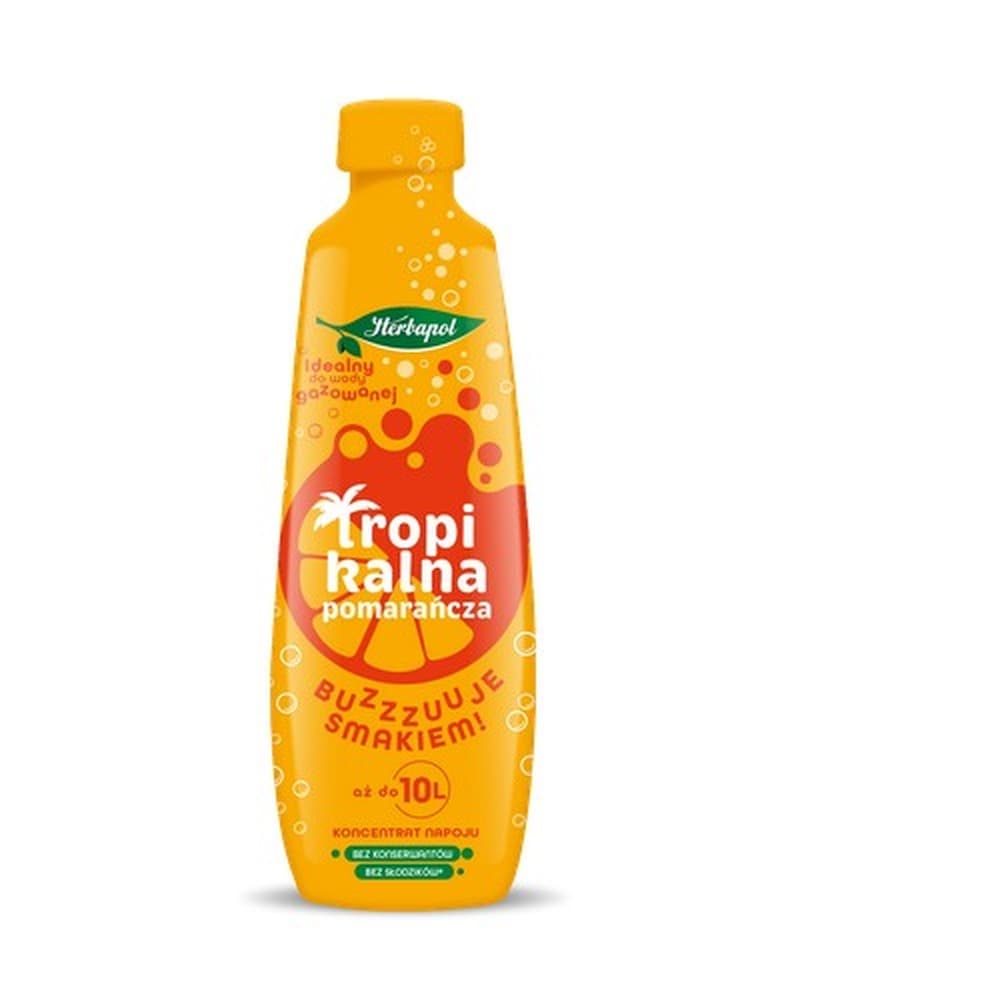 Herbapol Koncentrat Napoju Tropikalna pomarańcza 405 ml