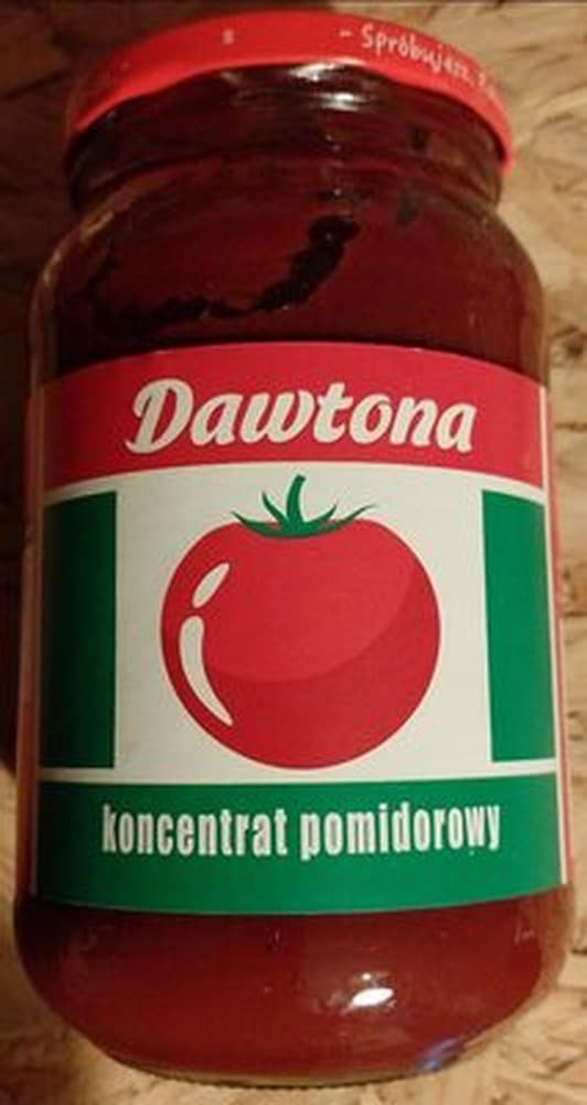 Dawtona Koncentrat pomidorowy 30% 1000g pasteryzowany