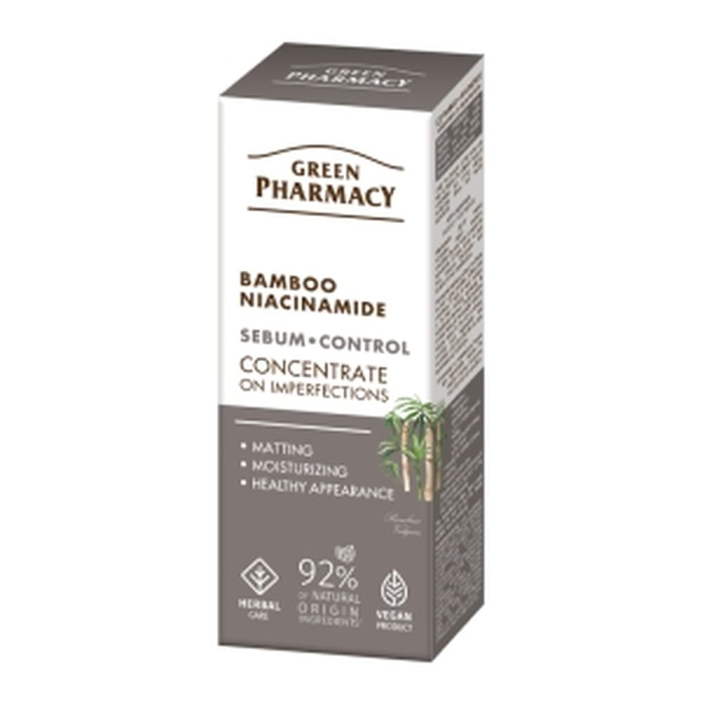 Tonik Koncentrat Green Pharmacy Bambus i Niacynamid 30 ml