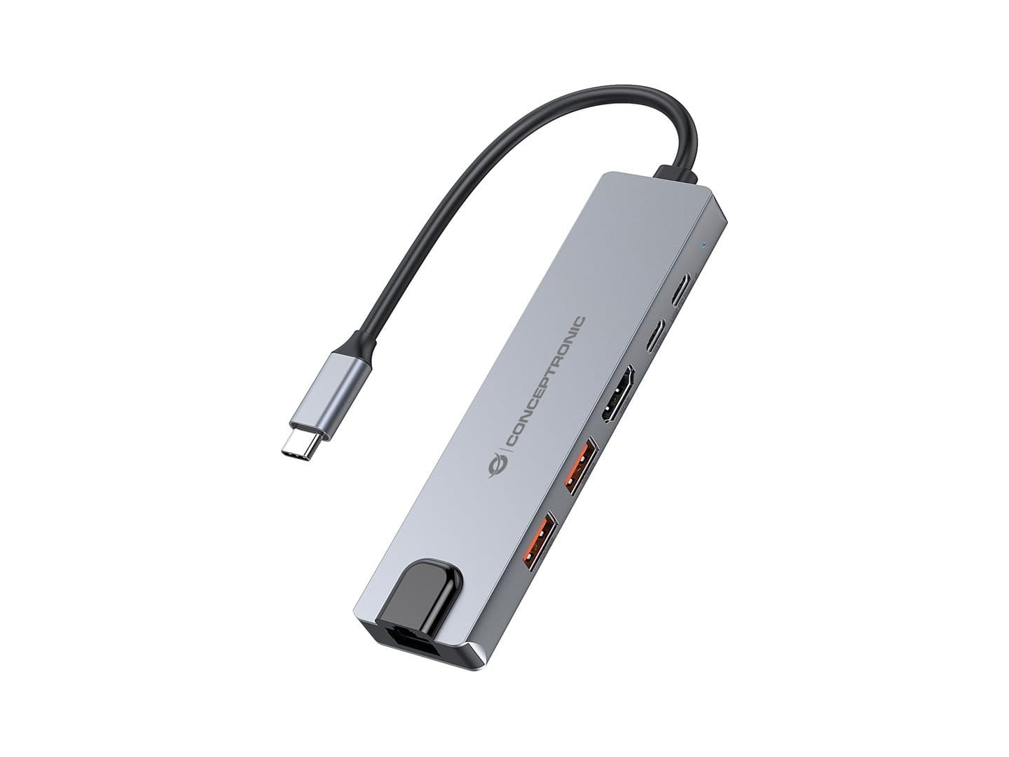 Koncentrator USB-C Conceptronic z HDMI, 2x USB-A, USB-C, 25cm