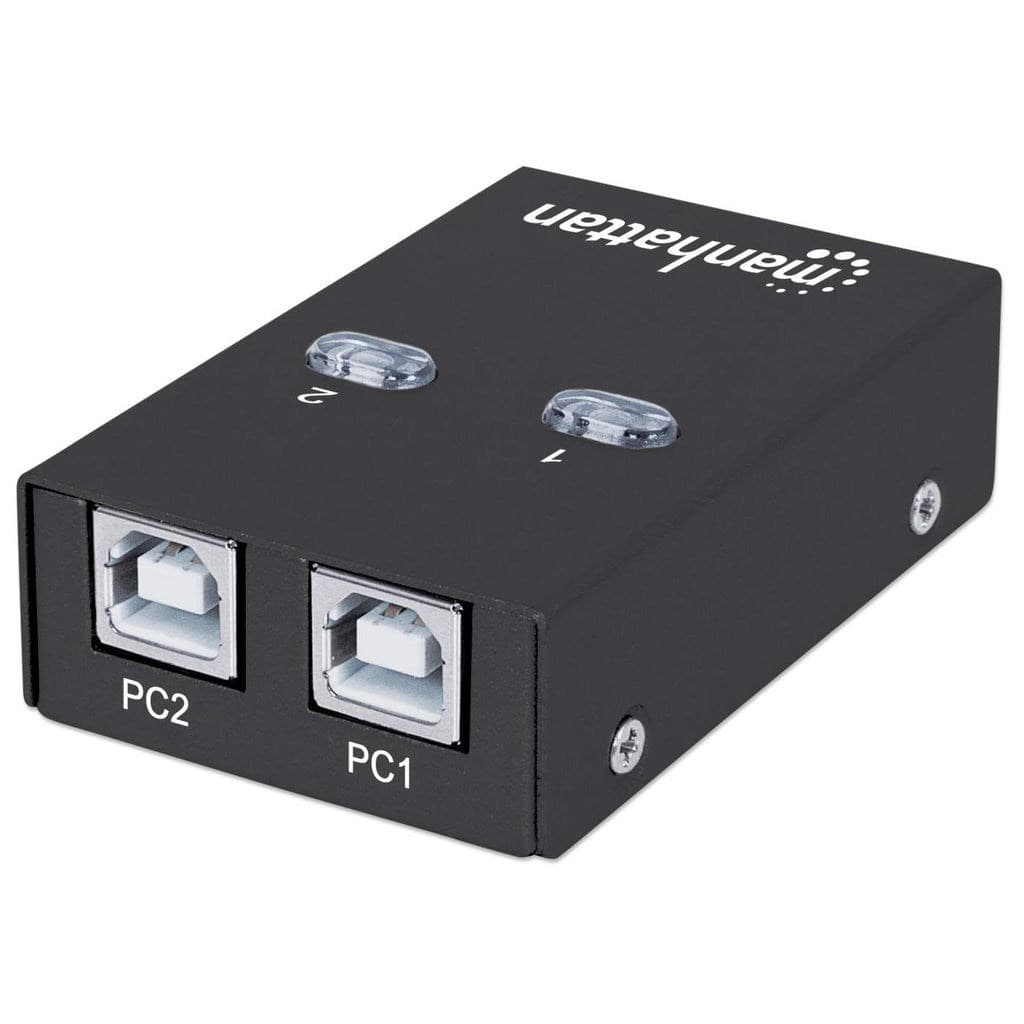 Koncentrator USB Manhattan 4 porty 480 Mbit/s Biały