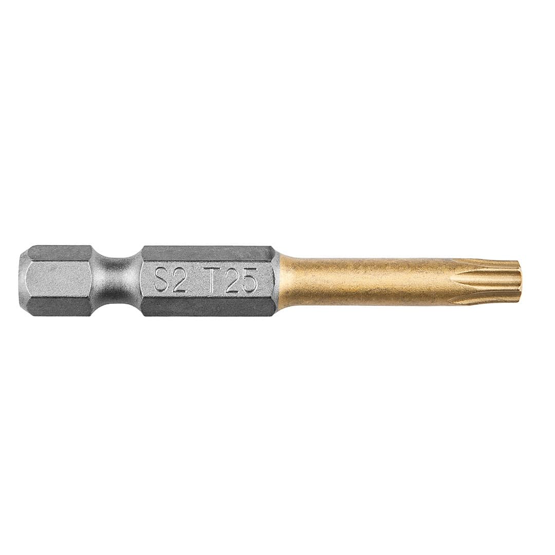 Końcówka wkrętakowa TX25 długość 50 mm stal S2