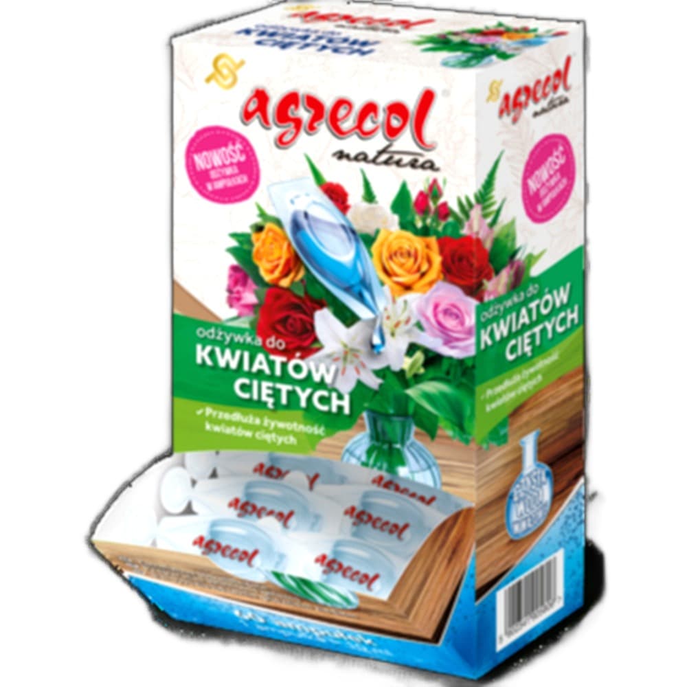 Kondycjoner do kwiatów ciętych w ampułkach 10ml Agrecol
