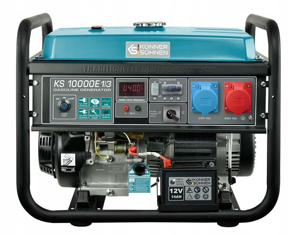 KÖNNER & SÖHNEN Agregat/Generator Benzynowy 7,5kW KS10000E1/3