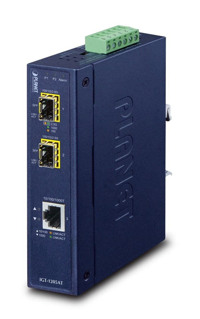 Konwerter mediów Gigabit Ethernet 10/100/1000Base-T na 1000Base-SX/LX PLANET