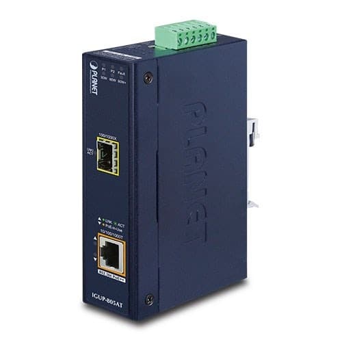 Konwerter mediów Gigabit Ethernet 10/100/1000Base-T do 1000Base-SX/LX PLANET