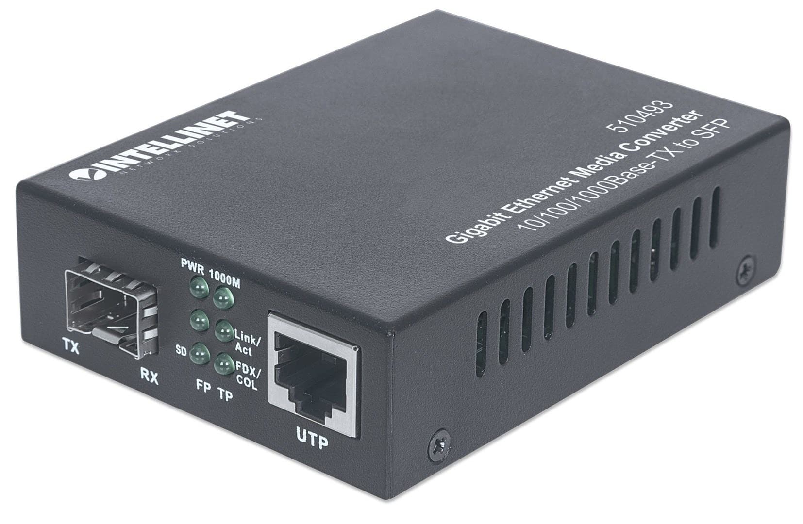 Intellinet Konwerter Mediów Gigabit Ethernet na slot SFP