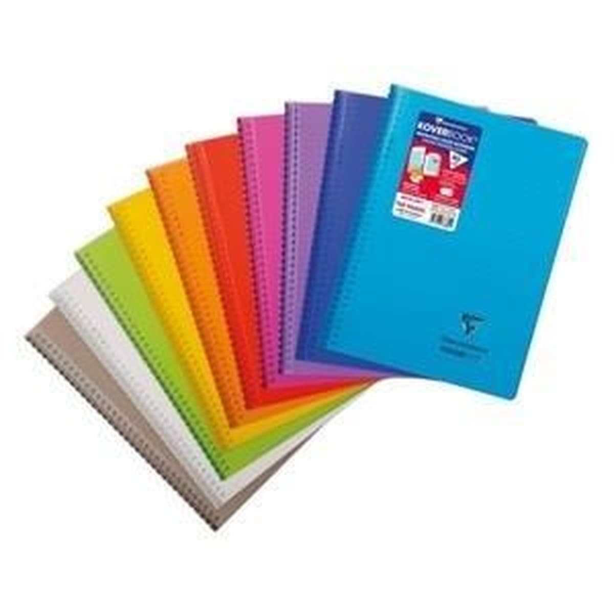 Kołonotatnik A4 80 kartek Koverbook mix kolorów
