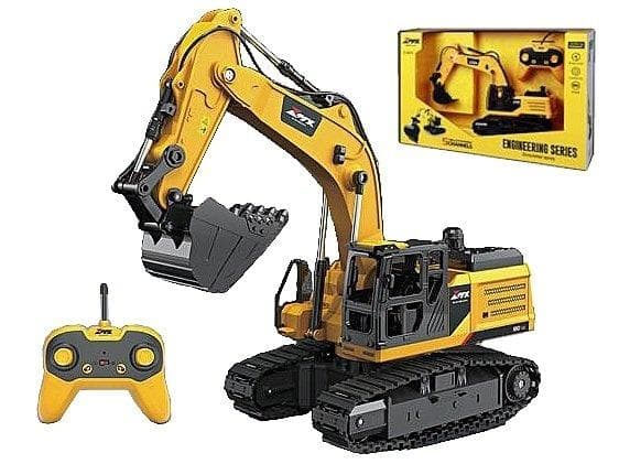 Koparka na radio z kablem USB 5 funkcji gąsienicowa ADAR 43 cm