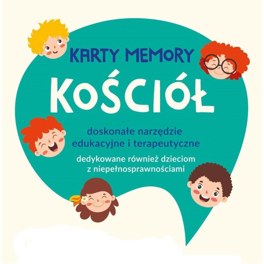 Karty memory Kościół dla dzieci młodszych z SPE
