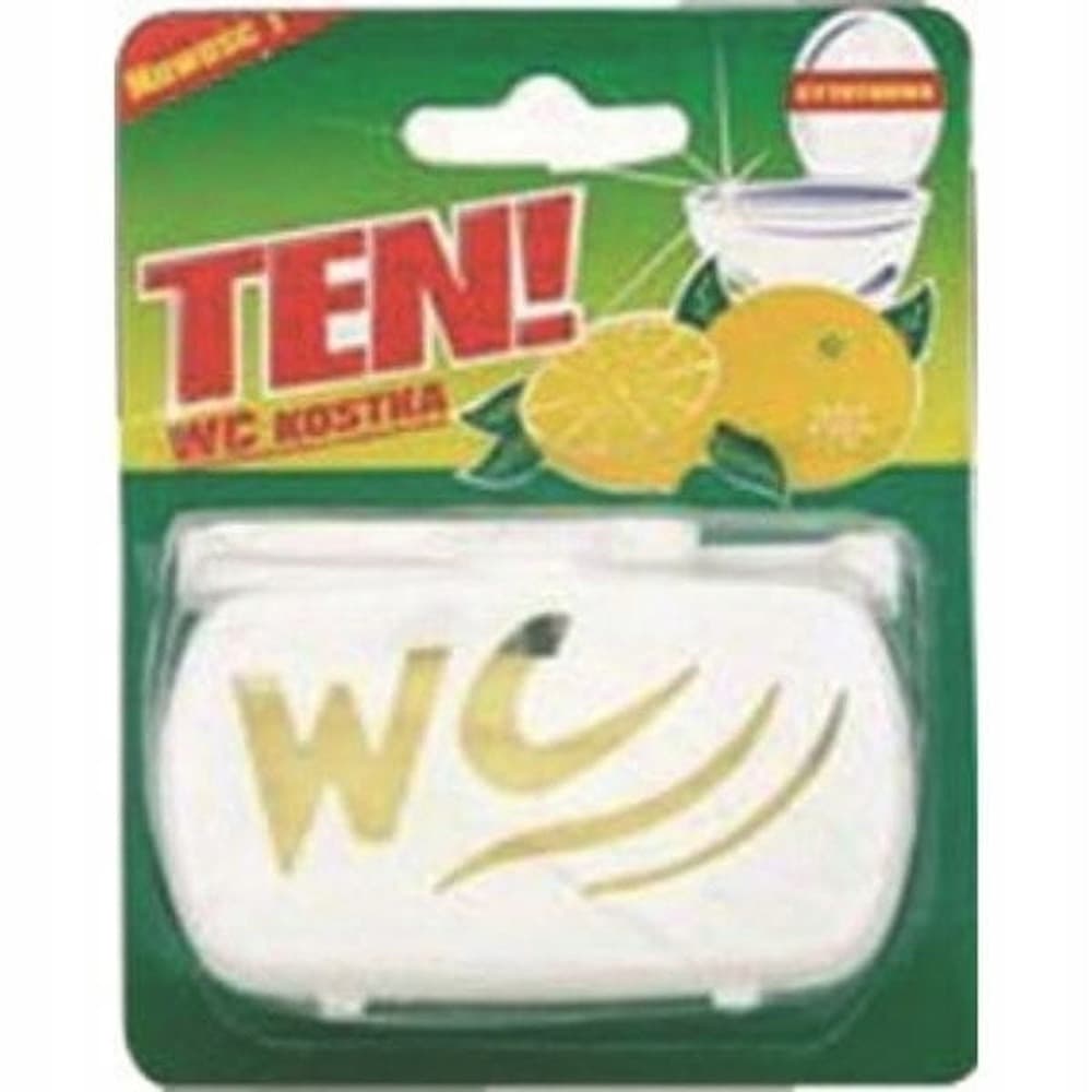 Kostka do WC TEN! 40g - cytrynowy zapach