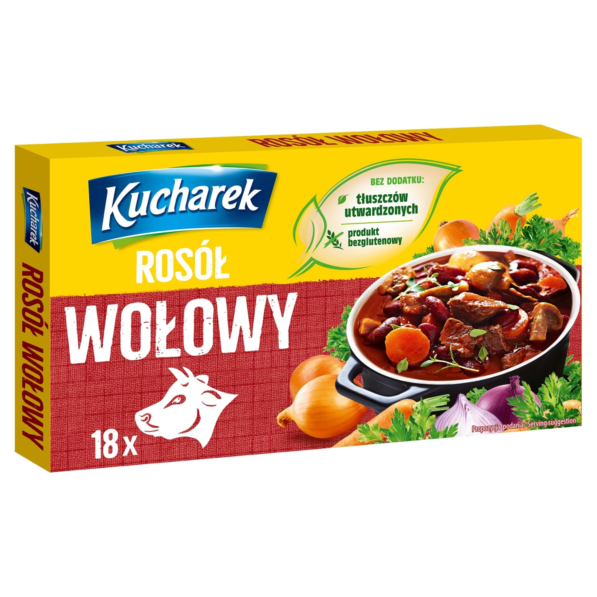 Kucharek Kostka Rosół Wołowy 180 g