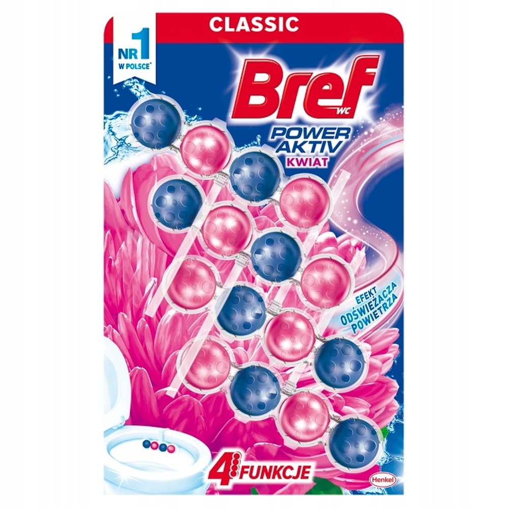 BREF Power Aktiv Kwiatowa Świeżość 4x50 g