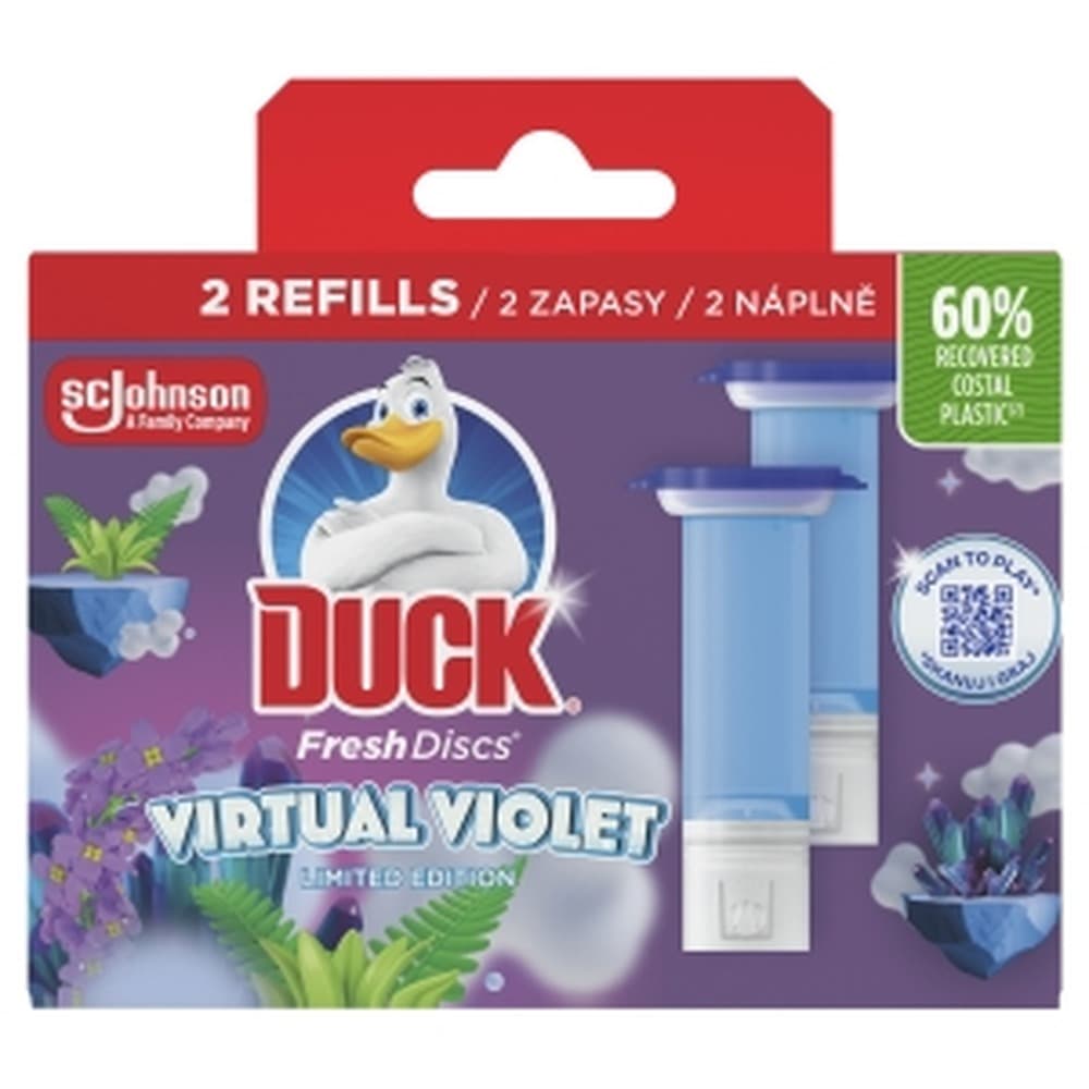 Kostki toaletowe Duck Fresh Discs zapas 12 sztuk