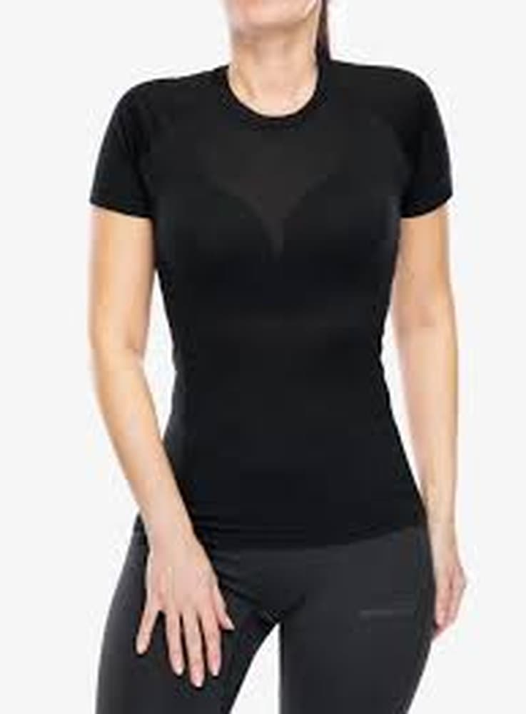 Koszulka Inov-8 Merino Short Sleeve T-Shirt damska - czarna, rozmiar XS