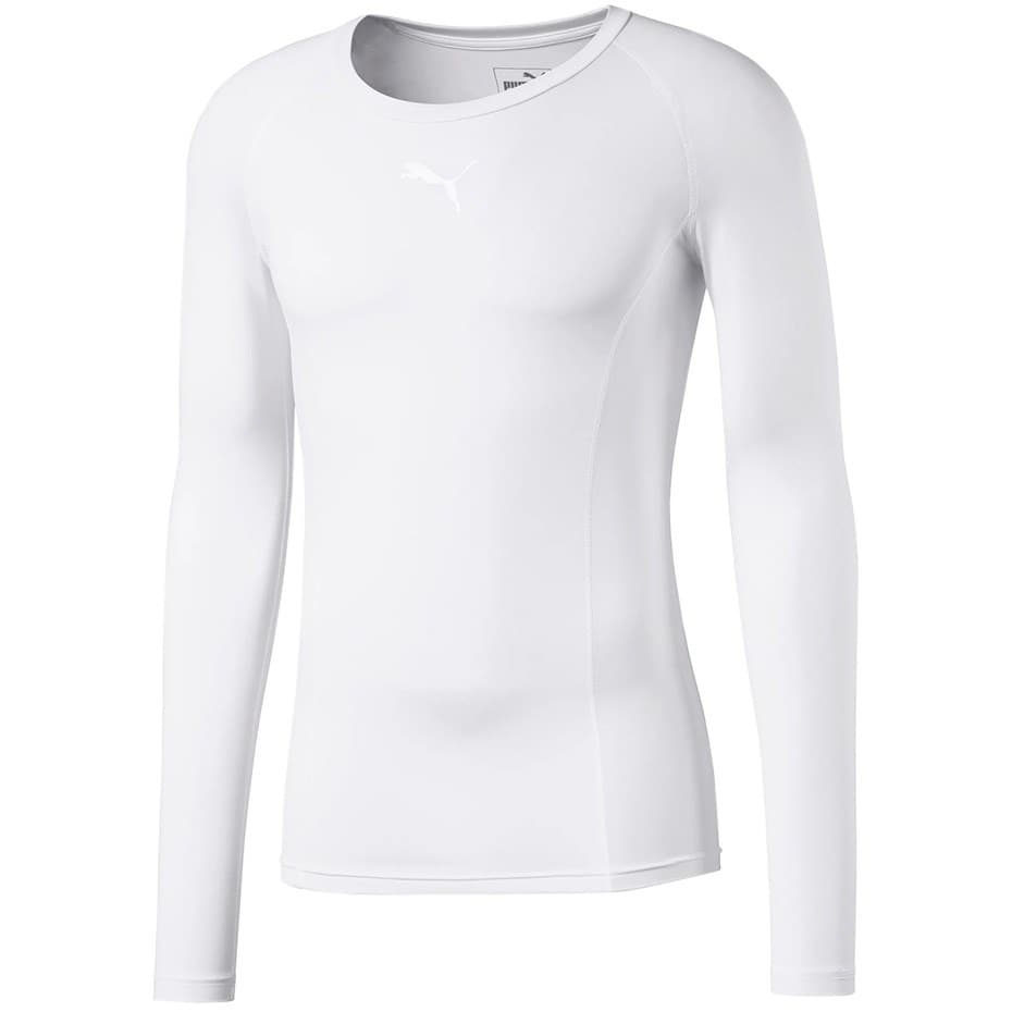 Koszulka sportowa Puma Liga Baselayer z długim rękawem kolor zielony
