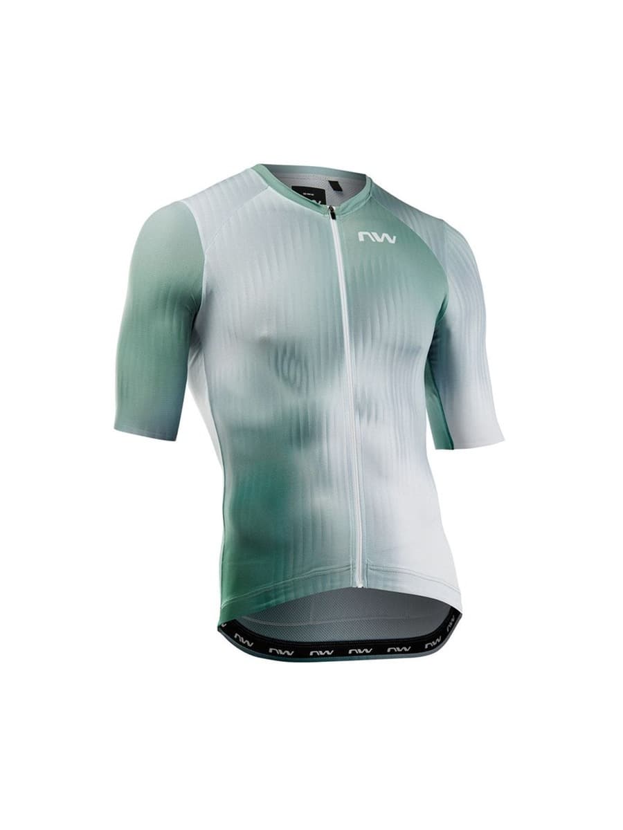 Koszulka rowerowa Northwave Blade Jersey krótki rękaw zielona rozmiar L