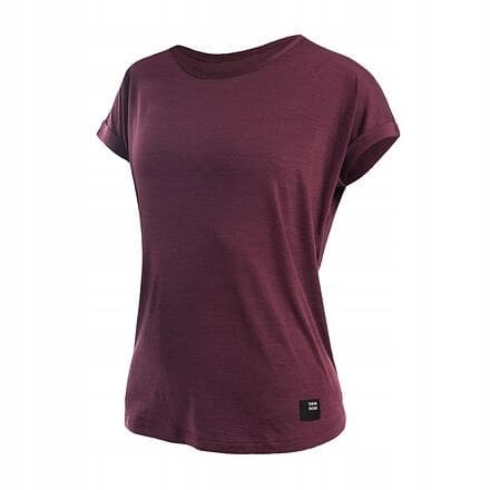 Koszulka Sensor Merino Air Traveller Tee SS damska - czerwona, rozmiar M