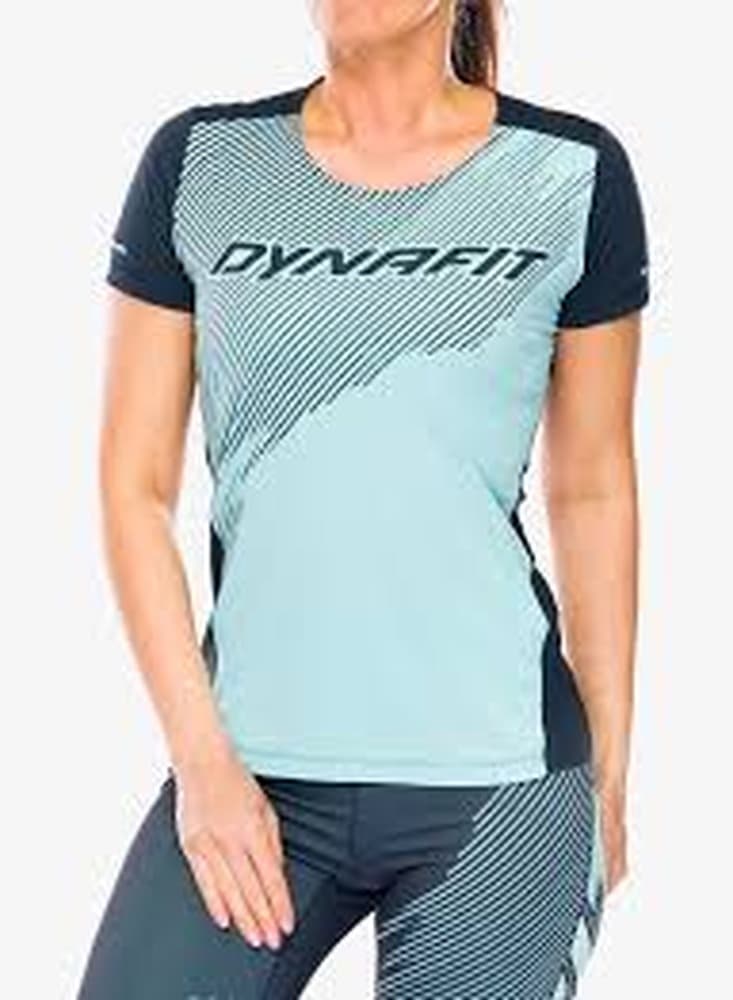 Koszulka szybkoschnąca damska Dynafit Alpine 2 S/S Tee - cloud blue, rozmiar M