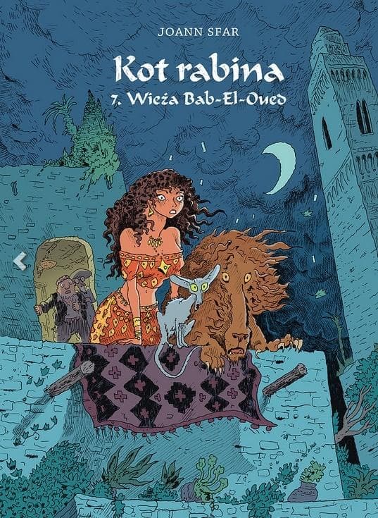 Kot rabina T.7 Wieża Bab-El-Oued - komiks Joann Sfar