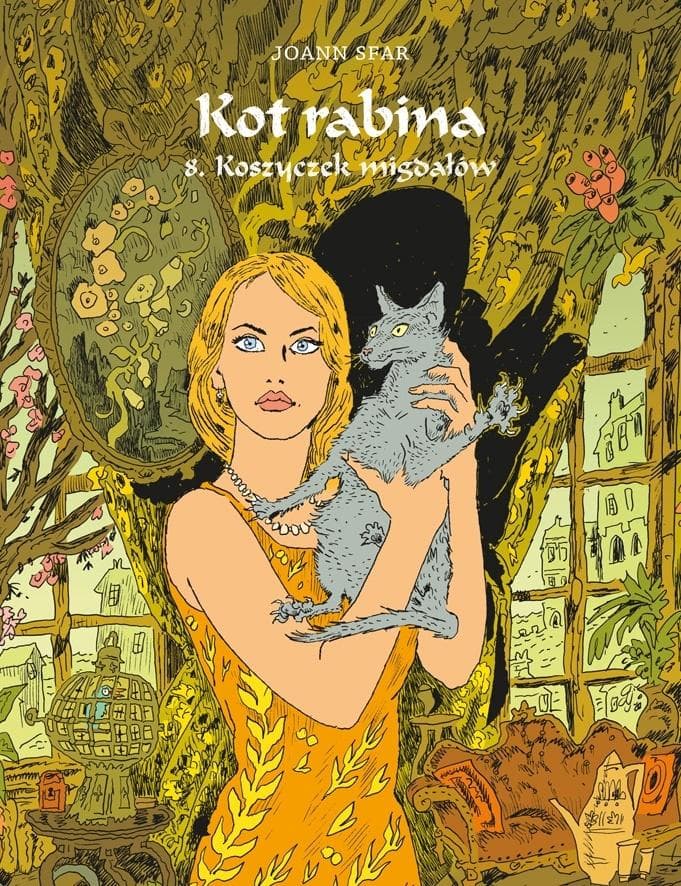 Komiks Joann Sfar - Kot rabina Koszyczek Migdałów Tom 8