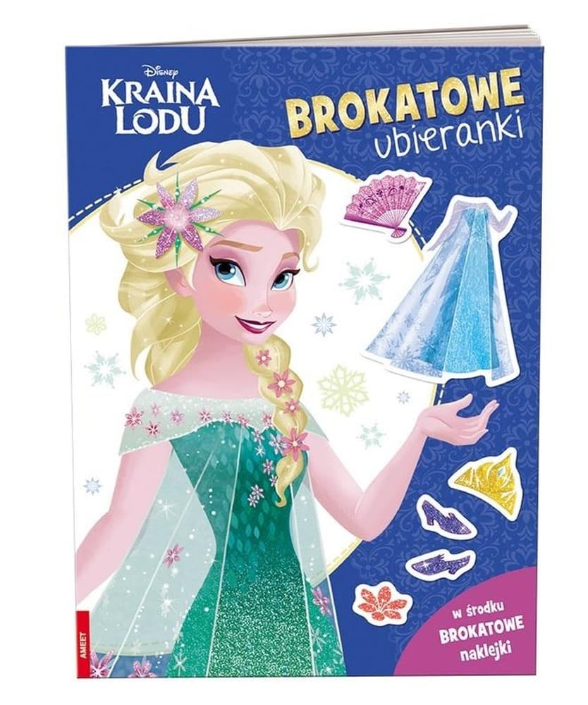 Kraina Lodu Brokatowe ubieranki dla dzieci